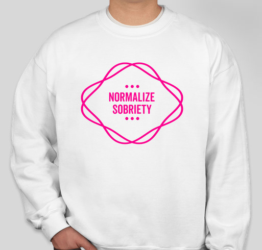 Normalize Sobriety Fundraiser - unisex shirt design - front