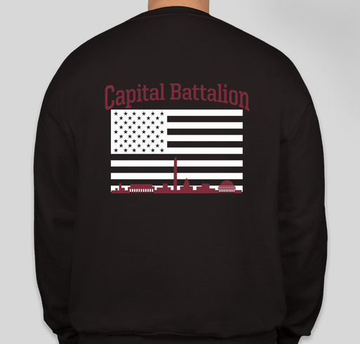 Capital Battalion Merchandise Fundraiser - unisex shirt design - back