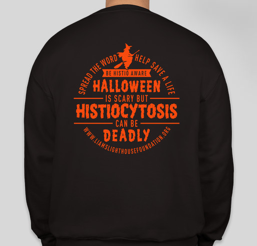 Boo Histio! Fundraiser - unisex shirt design - back