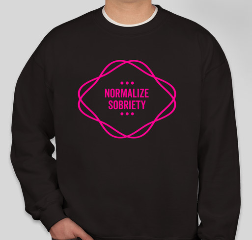 Normalize Sobriety Fundraiser - unisex shirt design - front