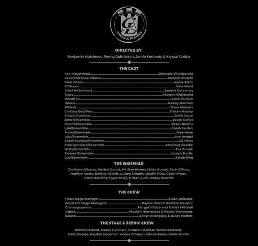 Cut Loose for a Cause: Support CLHS Footloose-The Musical! shirt design - zoomed