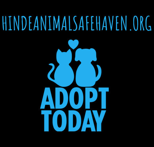 Hinde's Animal Safe Haven Rocking Fundraiser shirt design - zoomed