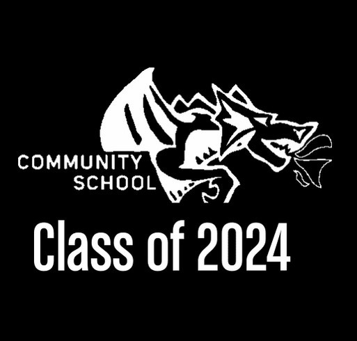 Class of 2024 8th grade shirt design - zoomed