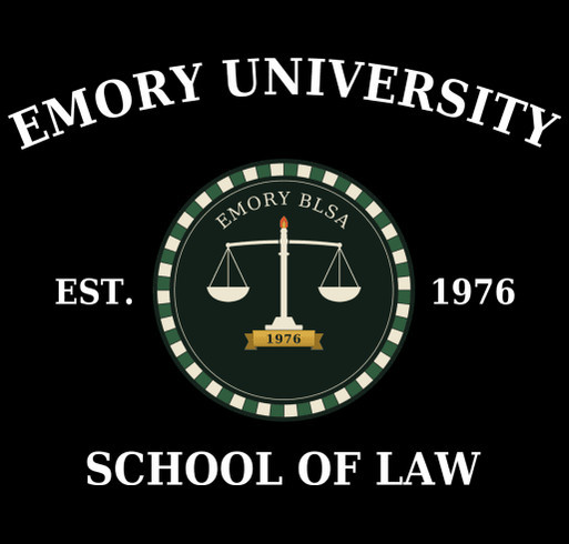 Emory BLSA Heritage Crewneck shirt design - zoomed