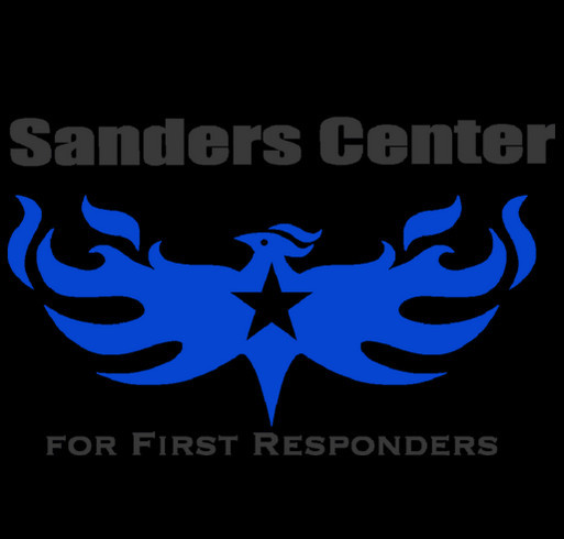Ewart W. Sanders Center for First Responders shirt design - zoomed