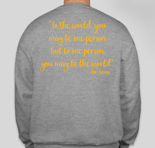 Join Kylie’s Krewe Fundraiser - unisex shirt design - back