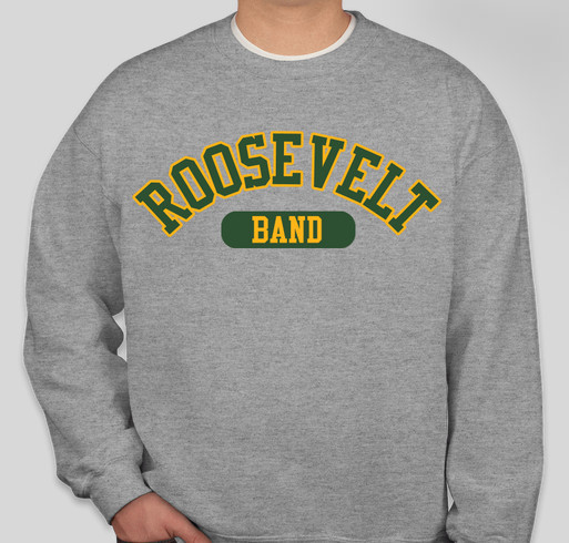 Music, Marching, and Madness! Roosevelt Band Gear! Fundraiser - unisex shirt design - front