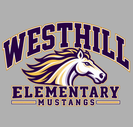 Westhill Mustangs Sweatshirt Fundraiser shirt design - zoomed