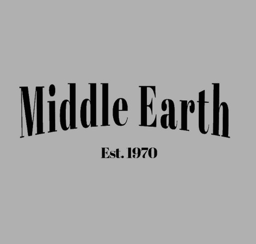 Middle Earth Holiday Merch - Crewneck shirt design - zoomed