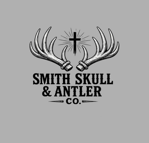 Smith Skull & Antler Co. Fall Fundraiser shirt design - zoomed