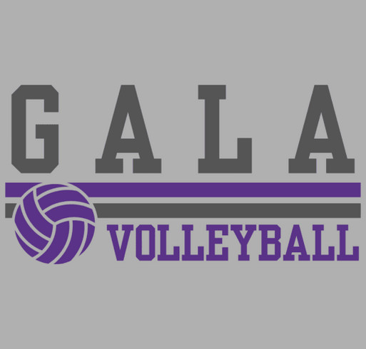GALA CIF Volleyball Sweatshirts shirt design - zoomed
