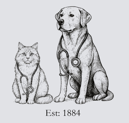 PennVet V29 shirt design - zoomed