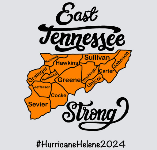 East Tennessee Strong shirt design - zoomed