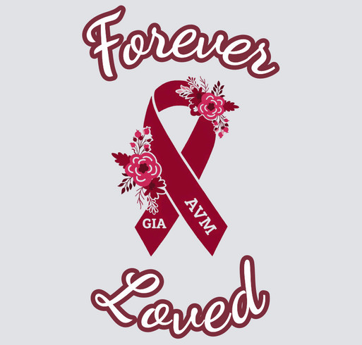 AVM Awareness shirt design - zoomed