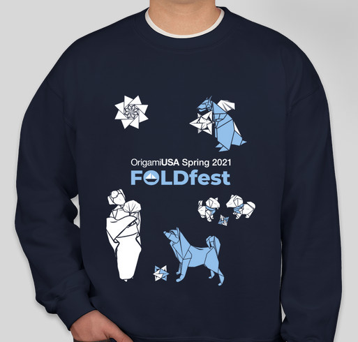 FoldFest Spring 2021 T-shirt Fundraiser - unisex shirt design - front