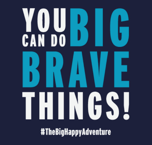 The Big Happy Adventure shirt design - zoomed