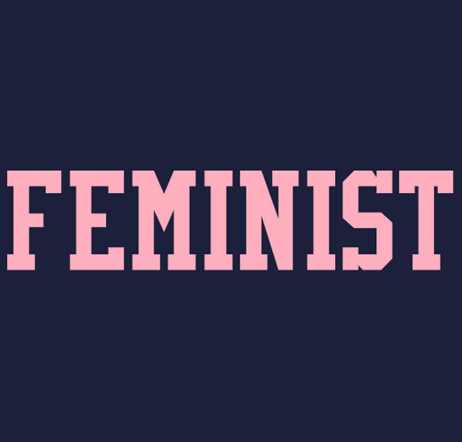 Exeter Feminist Union Fundraiser shirt design - zoomed