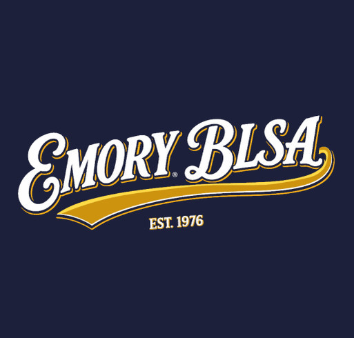 Emory BLSA Signature Crewneck shirt design - zoomed
