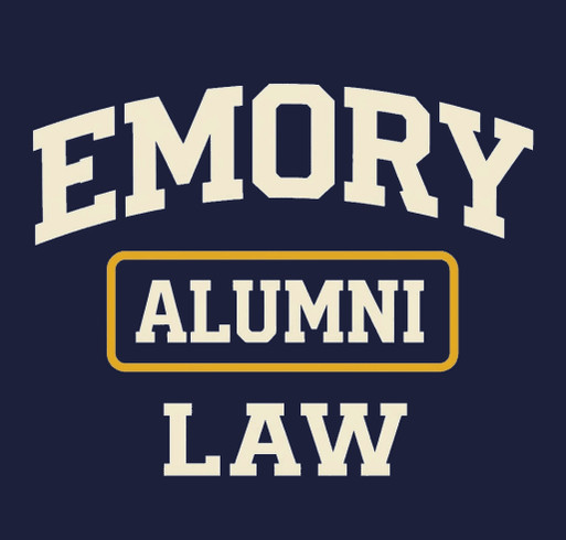 Emory Law Alumni Crewneck shirt design - zoomed