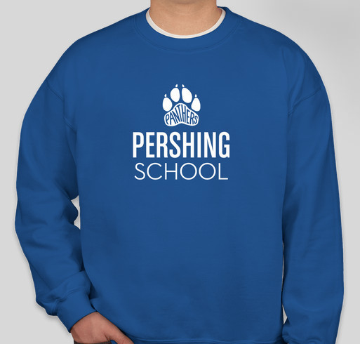 Pershing School Spirit Wear Store 2022-2023 Fundraiser - unisex shirt design - front