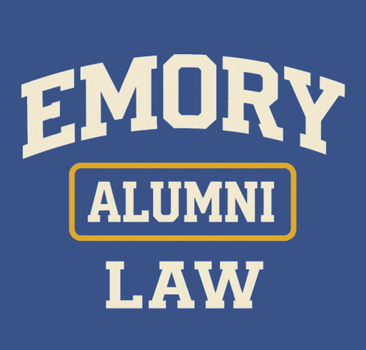 Emory Law Alumni Crewneck shirt design - zoomed