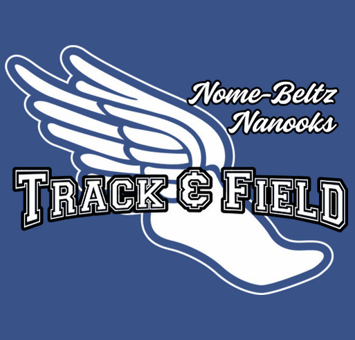 NBHS Track & Field shirt design - zoomed