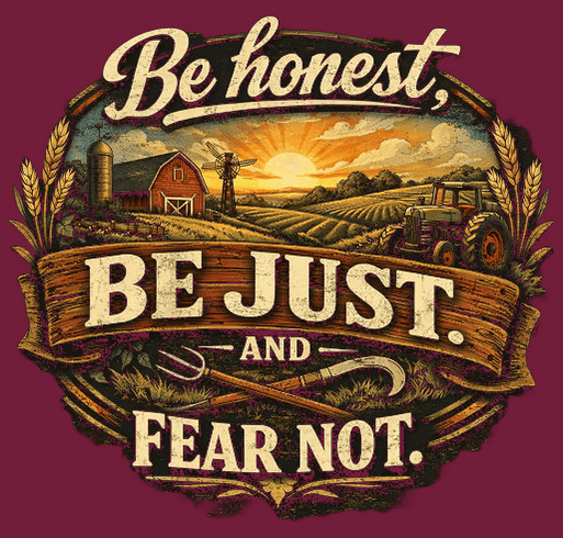 Moosup Valley Grange #26 Fundraiser shirt design - zoomed