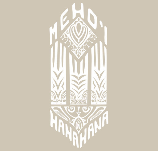 Meho'i Hanahana Kiki Raina Fundraiser shirt design - zoomed