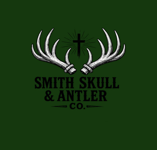 Smith Skull & Antler Co. Fall Fundraiser shirt design - zoomed