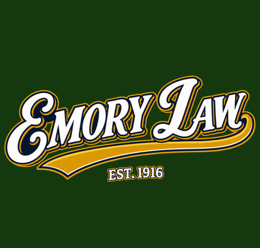 Emory Law Classic Crewneck shirt design - zoomed