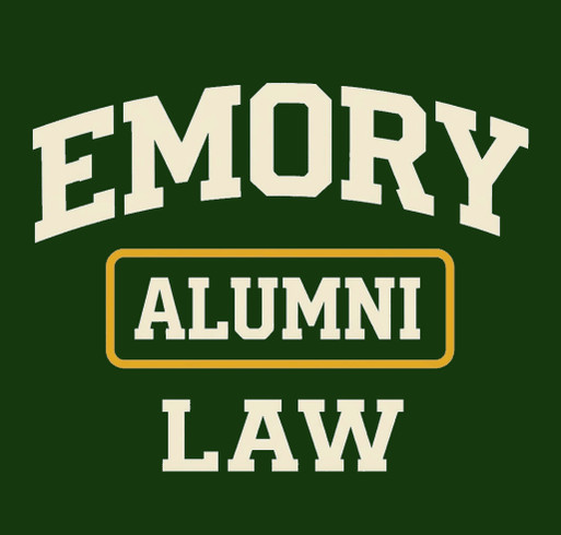 Emory Law Alumni Crewneck shirt design - zoomed