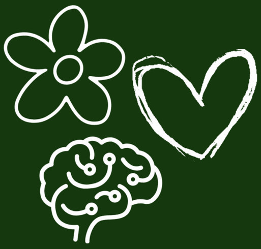 25 Days of Mental Health - “Progress/Perfection” shirt design - zoomed