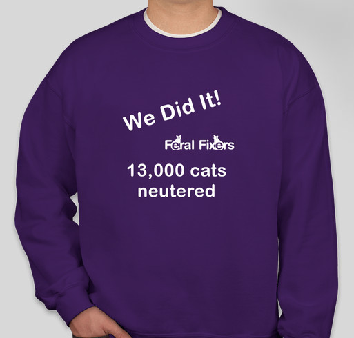 We Did It! Fundraiser - unisex shirt design - front
