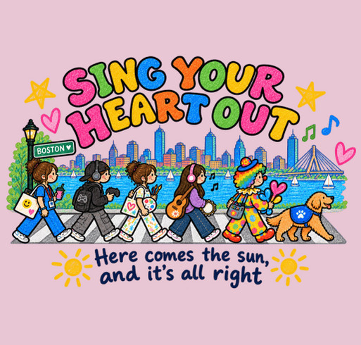 Sing Your Heart Out shirt design - zoomed