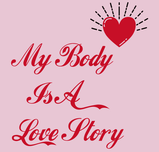 The Body Positive | Love Story Series shirt design - zoomed