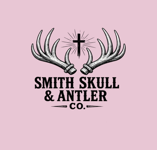 Smith Skull & Antler Co. Fall Fundraiser shirt design - zoomed