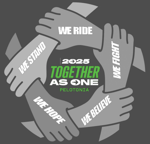 2025 Consumer Direct Pelotonia Fundraiser shirt design - zoomed