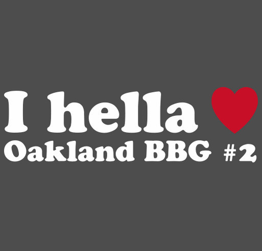 Oakland BBG #2 Crewneck Sweatshirts shirt design - zoomed