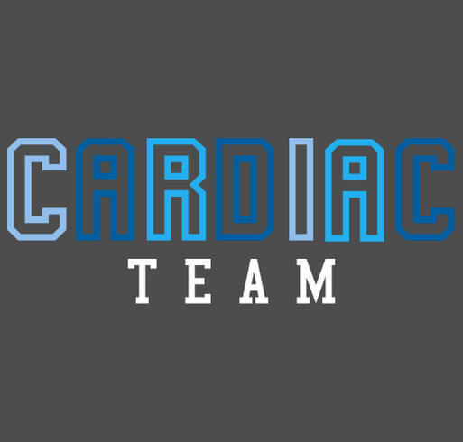 CTICU Cardiac Team - Blue shirt design - zoomed