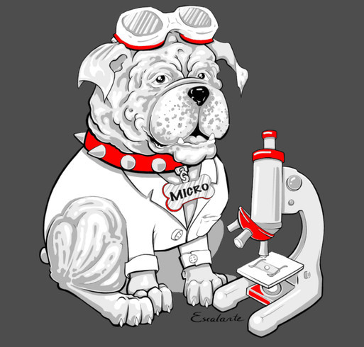 Department of Microbiology Fall 2026 shirt design - zoomed