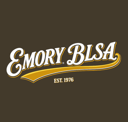 Emory BLSA Signature Crewneck shirt design - zoomed