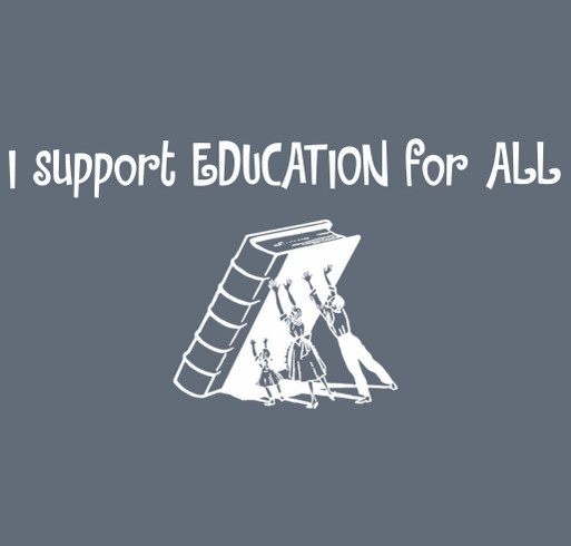 Support Education in Uganda shirt design - zoomed