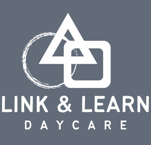 Link & Learn Daycare Fundraiser shirt design - zoomed