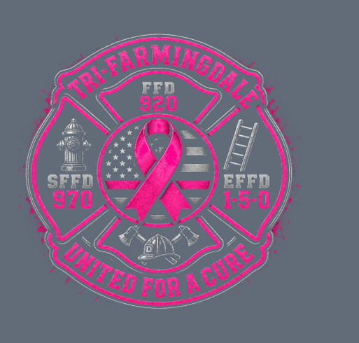 Tri-Farmingdale Breast Cancer Awareness Fundraiser shirt design - zoomed