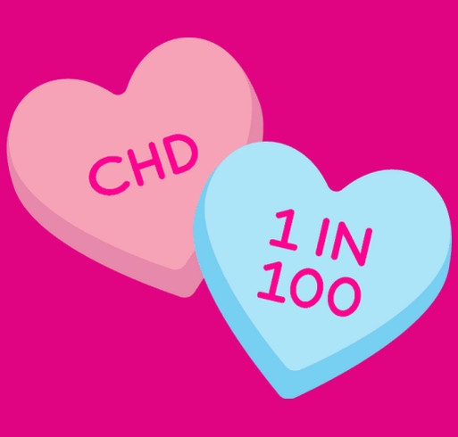 Heart Month! shirt design - zoomed