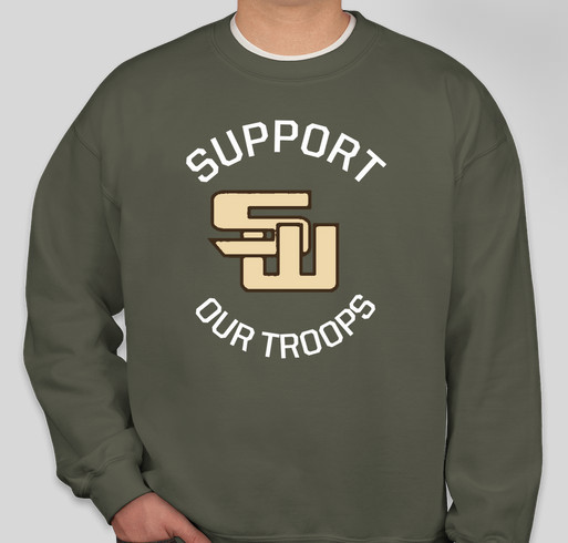 West Supports Our Troops Fundraiser - unisex shirt design - front
