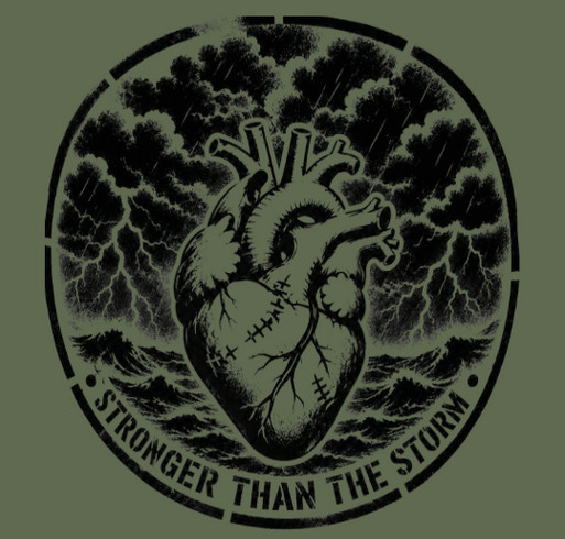 Gabe’s Heart Journey shirt design - zoomed