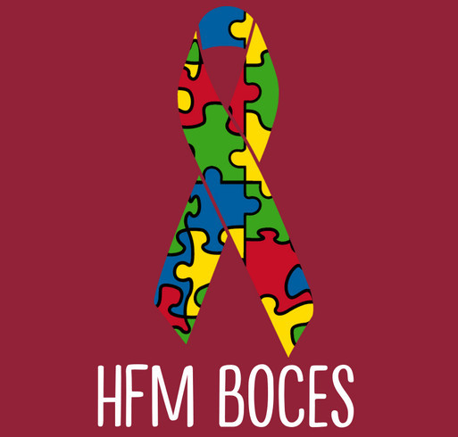 HFM BOCES Autism Program Fall 2018 Fundraiser shirt design - zoomed