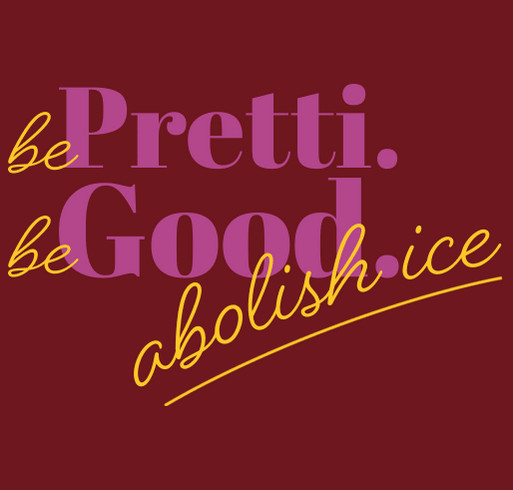 Support ICE detainees shirt design - zoomed