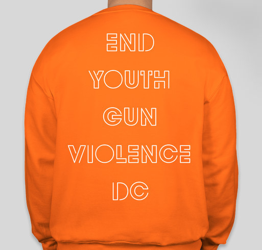 Broken Concrete DC- Ending youth gun violence! Fundraiser - unisex shirt design - back